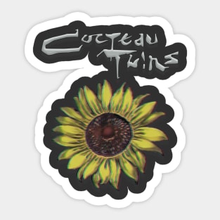 Cocteau Twins Sunflower Sticker